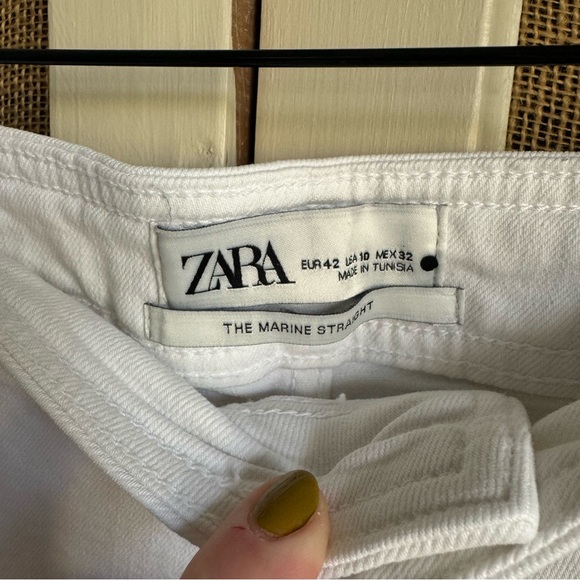 COPY - Zara women’s collection high waist marine straight jeans - Picture 6 of 7